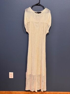 theory seamed linen blend maxi dress Seamed Linen Blend Maxi Dress (Women)